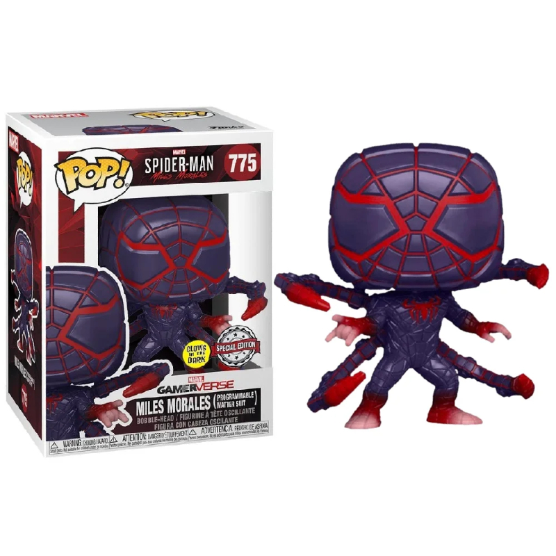 【超希少】Funko Spider man マイルズ LE 7500体 Funko Pop! Marvel Spider-Man Miles Morales 775 Exclusivo Glow
