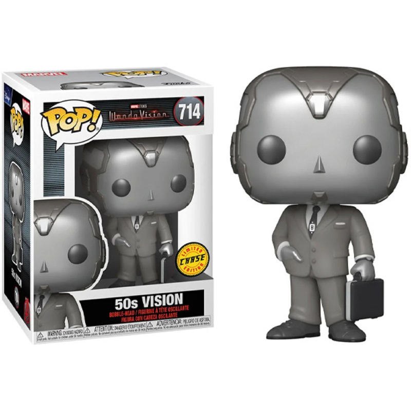 Funko Pop! Marvel WandaVision 50's Vision 714 Exclusivo Funko Pop! Marvel WandaVision 50's Vision 714 Exclusivo