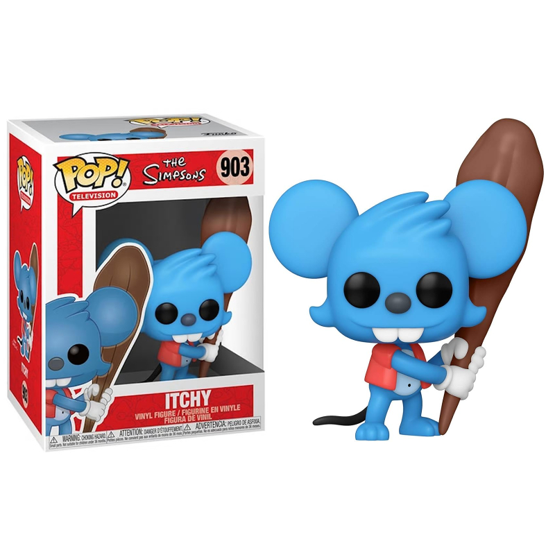 Funko Pop! Television Os Simpsons Itchy 903 Original Colecionavel