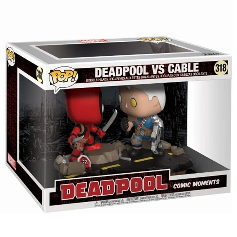 Funko Pop! Deadpool: Deadpool Vs Cable 318 Original Colecionavel