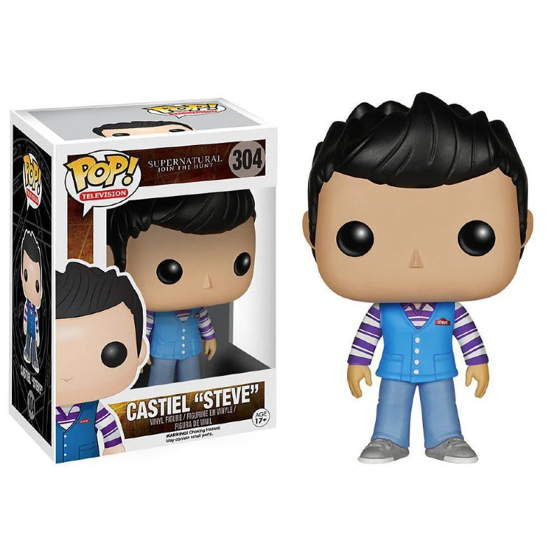 Funko Pop! Television Supernatural Castiel Steve 304 Original