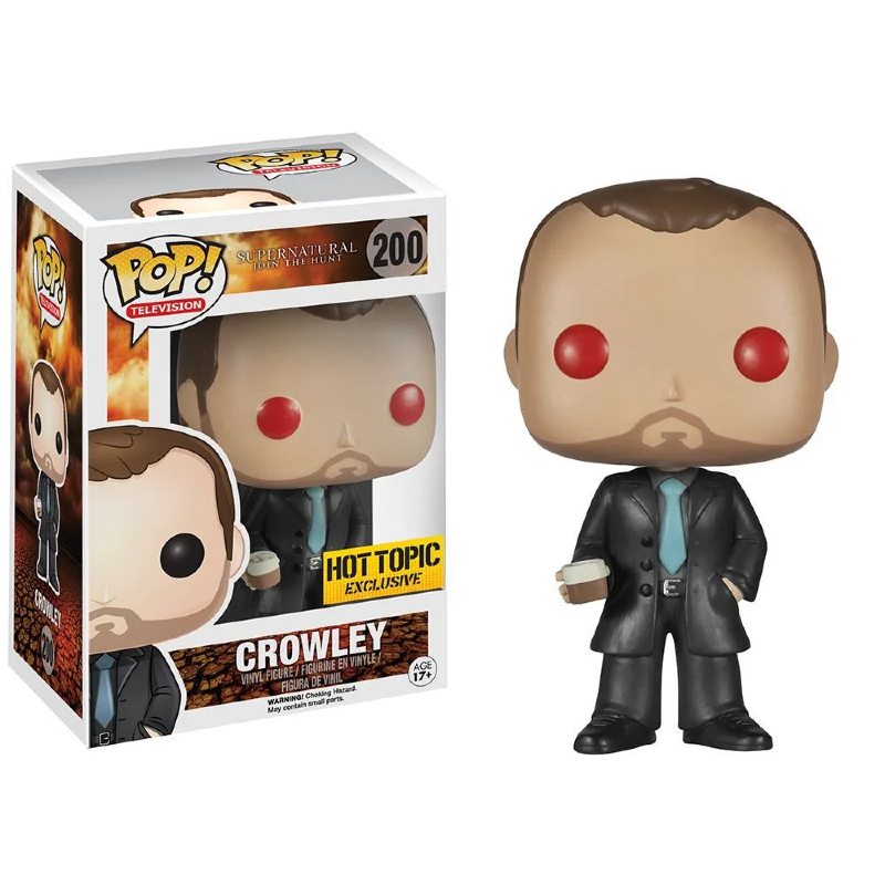 Funko Pop! Supernatural Crowley 200 Exclusivo Original