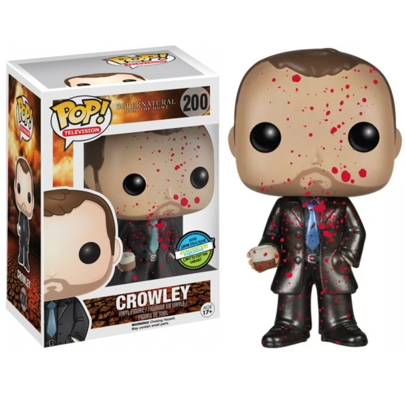 Funko Pop! Television Supernatural Bloody Crowley 200 Exclusivo