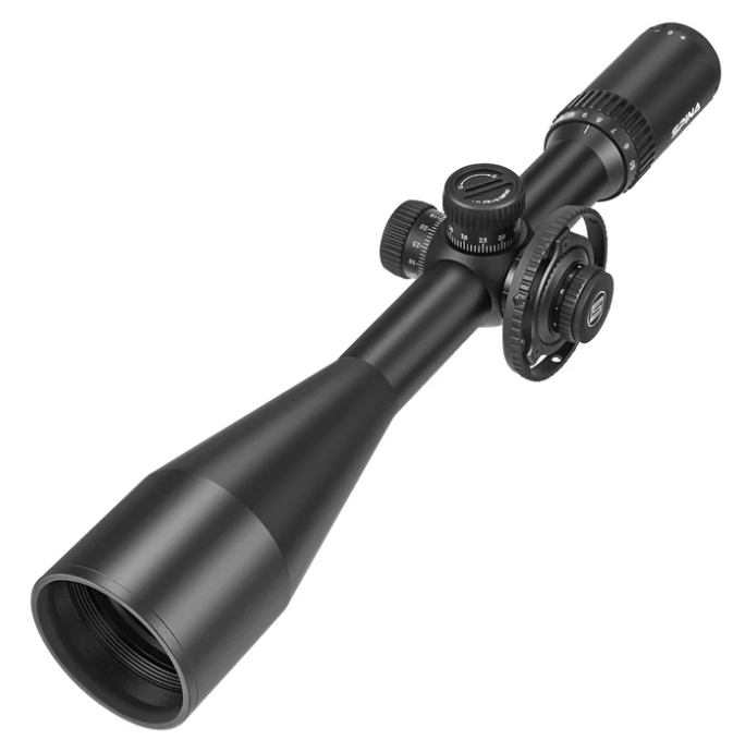 Luneta SPINA 5.5-22x56E FFP SFIR Wolf Chase Com Mount Baixo P/ Trilho 11mm
