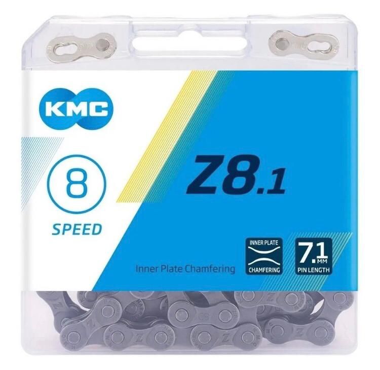 洋楽 KARNATAKA KTK CD001 Corrente KCM BIKE Z8.1 116 Links 8 Velocidades - Technobike