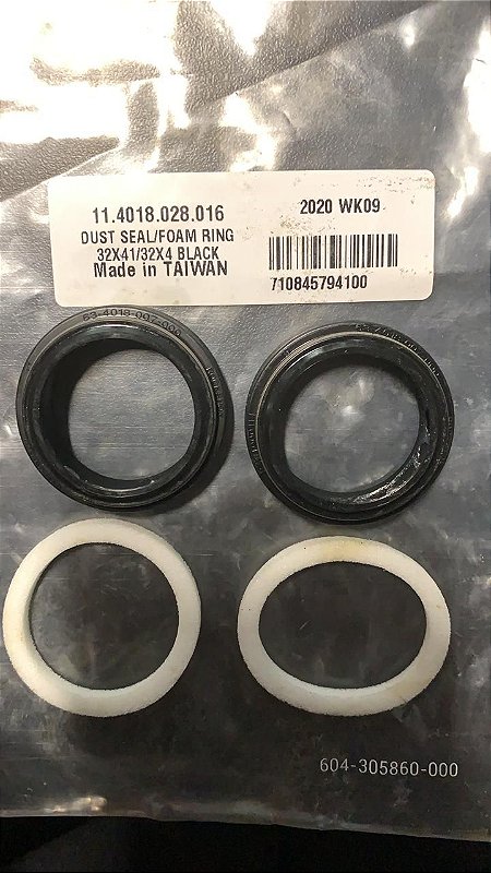 retentores raspador rock shox 32mm 11.4018.028.016 - Technobike