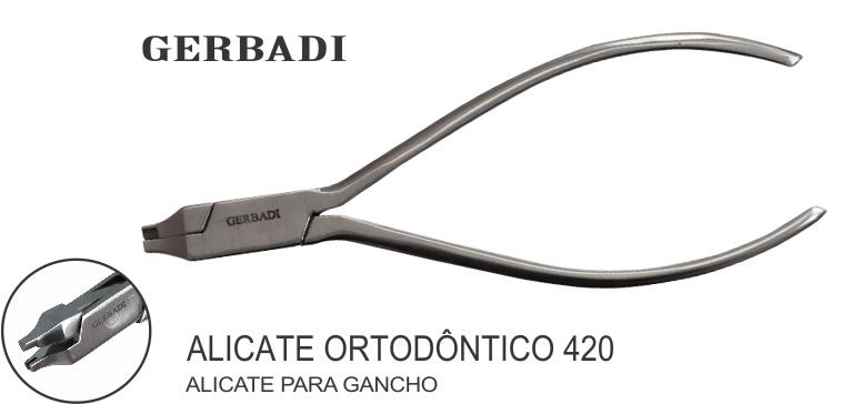 Alicate para Gancho Bola nº 420 - Gerbadi - Stelio Artigos Dentários -  Produtos para Ortodontia