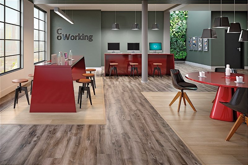 Piso Laminado Eucafloor New Elegance encaixe 2G novo CLICK Celtic Oak - preço por caixa com 2,77 m²