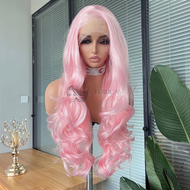 LACE FRONT VÂNIA ROSA BEBÊ - Perucas Martinez