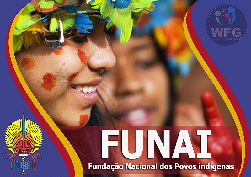 CURSO ONLINE FUNAI 2024 CNU AGENTE INDIGENISTA NÍVEL MÉDIO