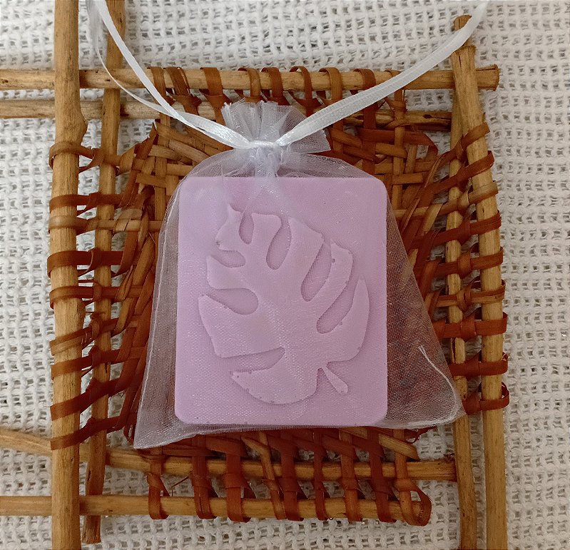 Sabonete Retangular 90g na Organza