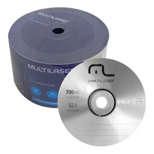 CD-R VIRGEM - RS Robótica