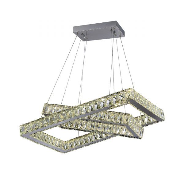Pendente Alliance Retangular Hevvy SL-5731S/H2 - Lina Materiais
