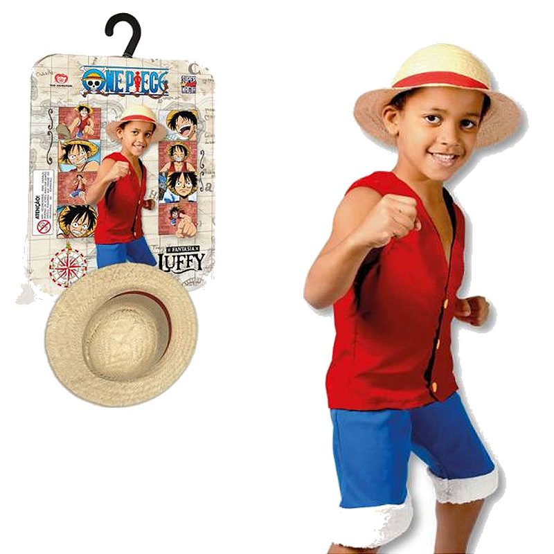 Fantasia Infantil Luffy One Piece em 2023  Cosplay one piece, Fantasias  femininas, Fantasias