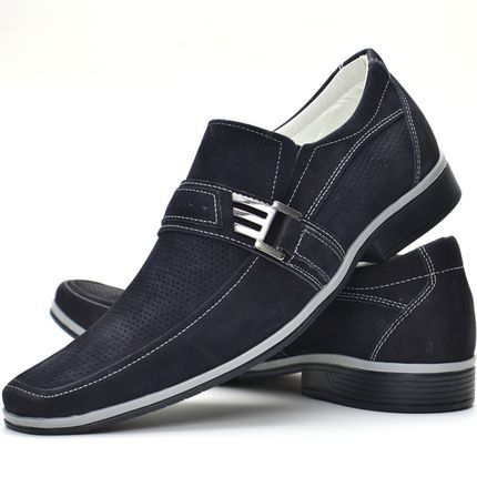 sapato masculino azul marinho