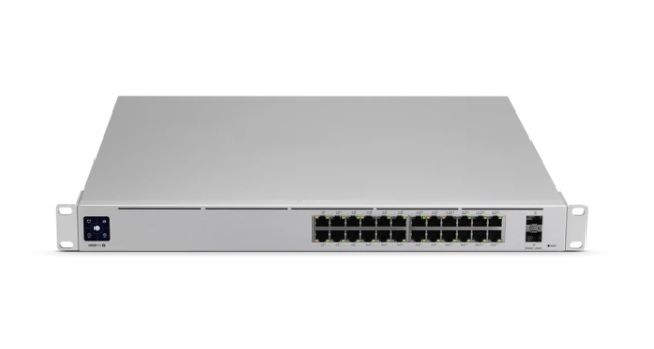 Switch 24 portas com POE+ ativo 802.3AT/AF 10/100/1000 gerenciável