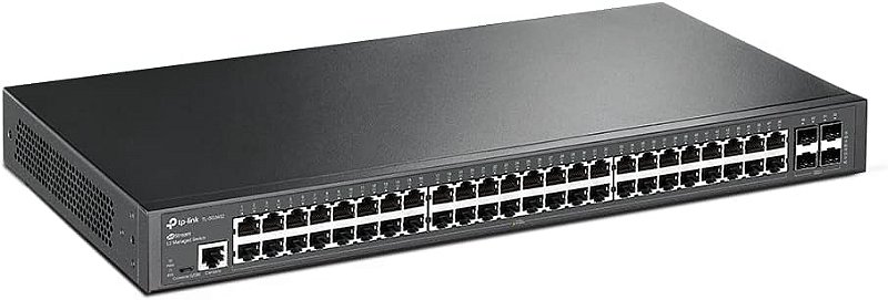 Switch 48 portas Gigabit Gerenciável OMADA TP-Link TL-SG3452 - 10
