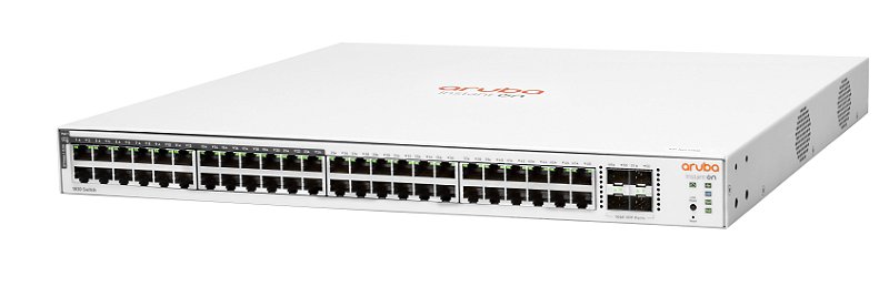 邦楽 Switch Switch Aruba Instant On 1830 48 portas gigabit PoE 370W + 4 portas