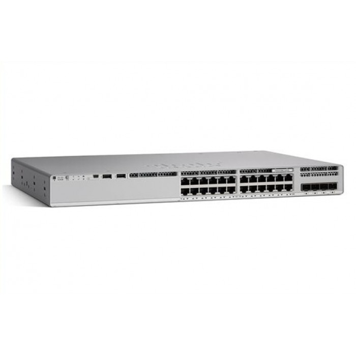 SWITCH CISCO Catalyst C9200L-24T-4G-E-BR - 24 portas Gigabit + 4P