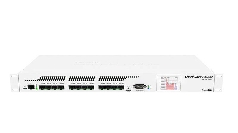 Mikrotik CCR1016-12S-1S+ 16 cores 2GB RAM 12 portas SFP 1 SFP+