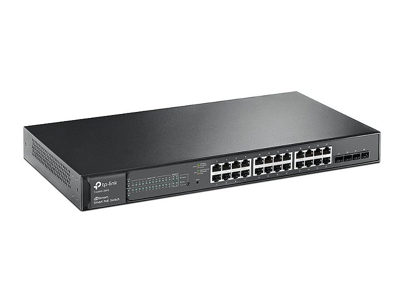 Switch 24 Portas Gigabit Poe+ 802.3AF/AT TP-Link T2600G-28PS (TL