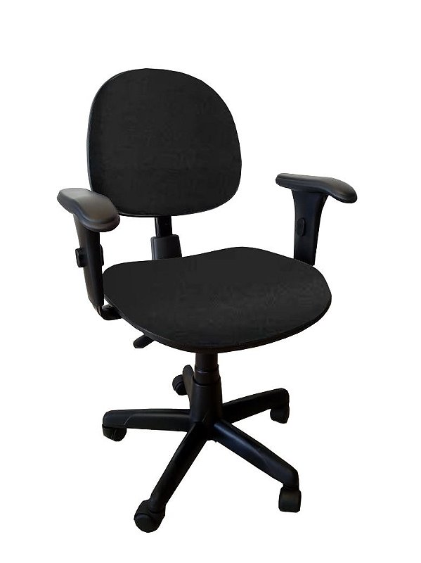 Cadeira de trabalho/escritório, Modelo executiva giratória para escritório  com braços T - RIKSTOK Aqui você encontra tudo em móveis para o seu  escritório!