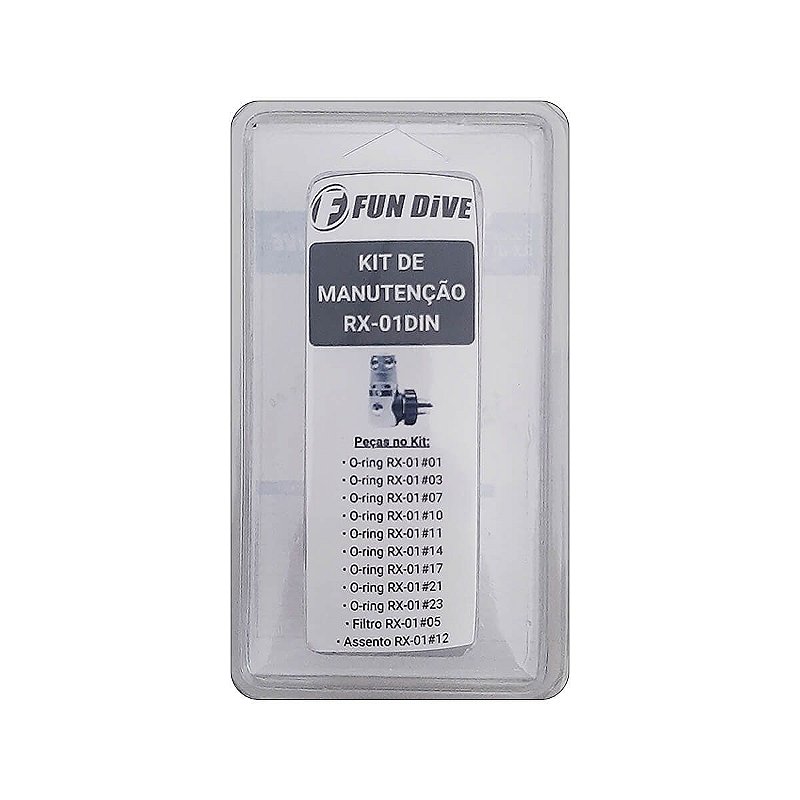 KIT de Reparo para Regulador RX01 DIN Fun Dive, Peças de Manutenção
