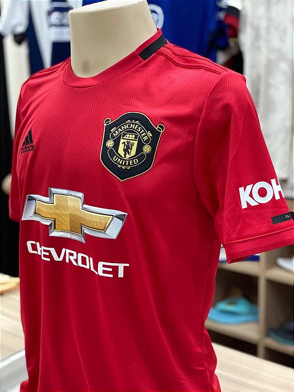 Camisa Adidas Manchester United Home 2019/20 Ed. 110 ANOS - berninisreliquia