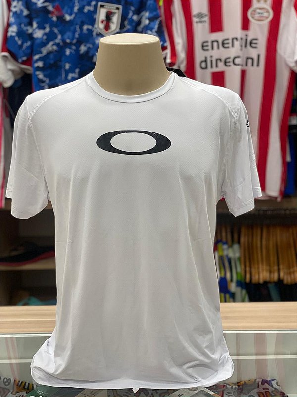 Camiseta Oakley O-Bark SS Tee Color Off White - Back Wash