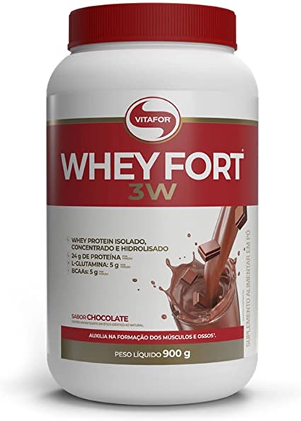 VITA Whey fort 3W - 900g - Vitafor - Lifecenter suplementos