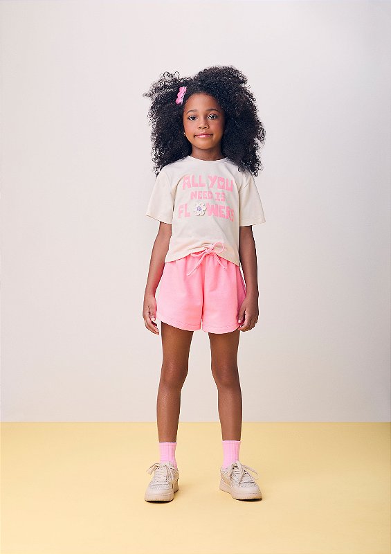 Conjunto blusa e short | Momi - PANDOLELÊ