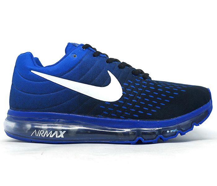 Tênis Nike Air Max 2018 Azul e Preto Tênis Nike Air Max 2018 Azul e Preto