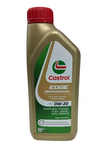 Óleo de Motor Castrol EDGE Profes V 0W20 Acea C5 Volvo VCC RBS0
