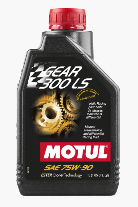 MS　4本MOTUL GEAR 300 LS MOTUL GEAR 300 LS 75W90 1 Lt - Lubrificante para caixas de