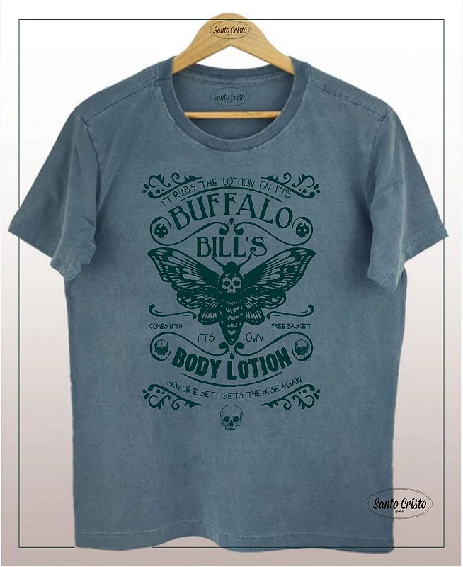 Camiseta BUFFALO BILL - Body lotion - Blue Jeans - Algodão -  Estonada - Camiseta Santo Cristo
