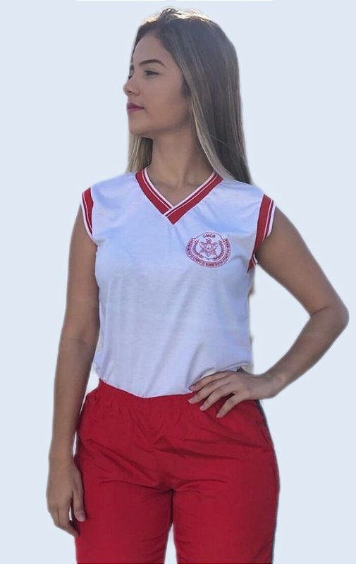 CAMISETA EDUCAÇÃO FÍSICA FEMININA CMCB/CE Bombeiro
