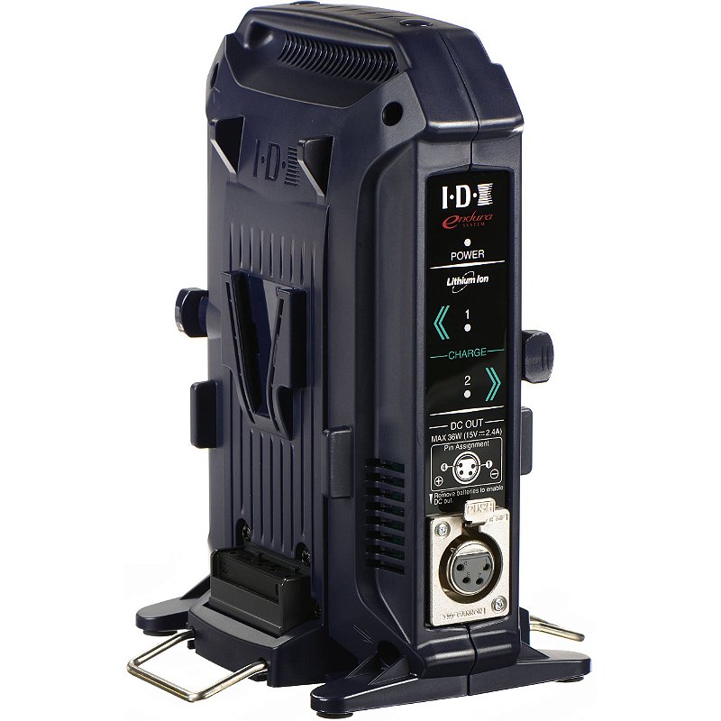 Endura VL-2 PLUS Vマウント　IDX IDX VL-2X 2-Channel V-Mount Charger & Power Supply - Broadmedia
