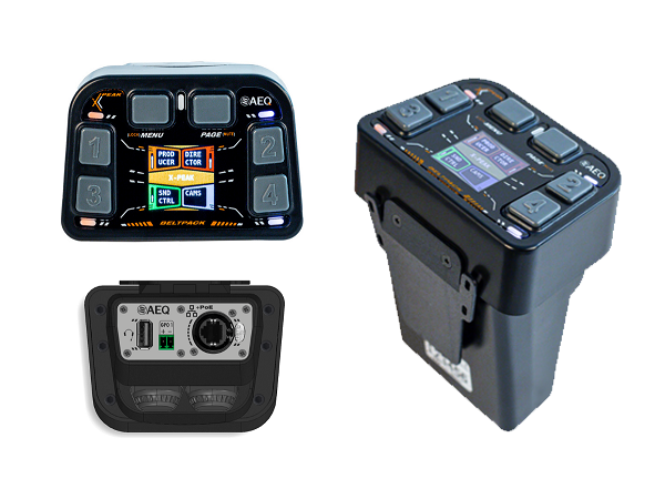 AEQ Xpeak_BP Wired Beltpack Intercom System - Broadmedia