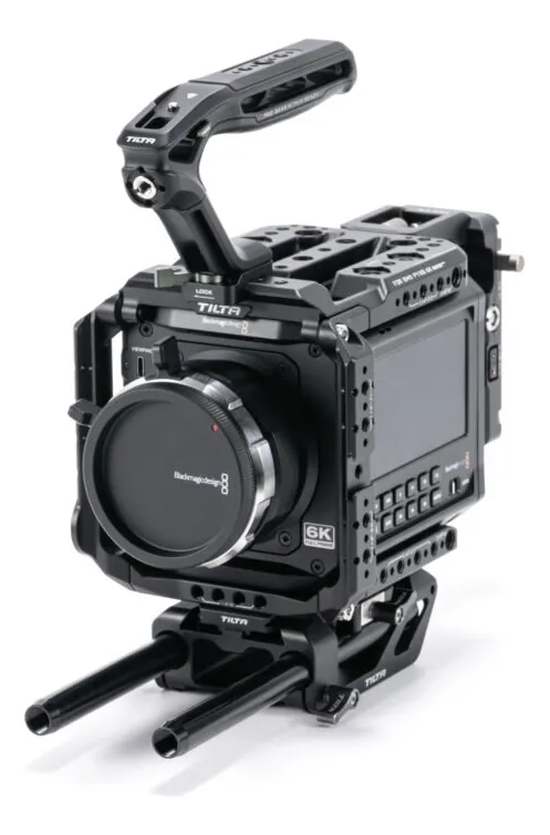 Blackmagic Cinema Camera 6K ＋ TILTAカメラリグ KIT TILTA CAMERA CAGE PRO PARA BLACKMAGIC DESIGN PYXIS 6K - Broadmedia