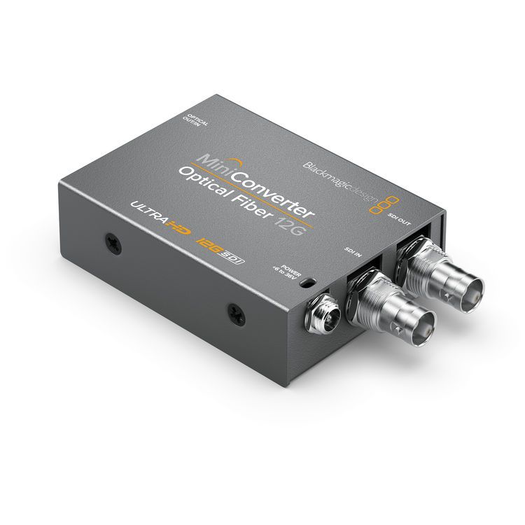 Blackmagic Design Mini Converter Optical Fiber 12G-SDI - Broadmedia