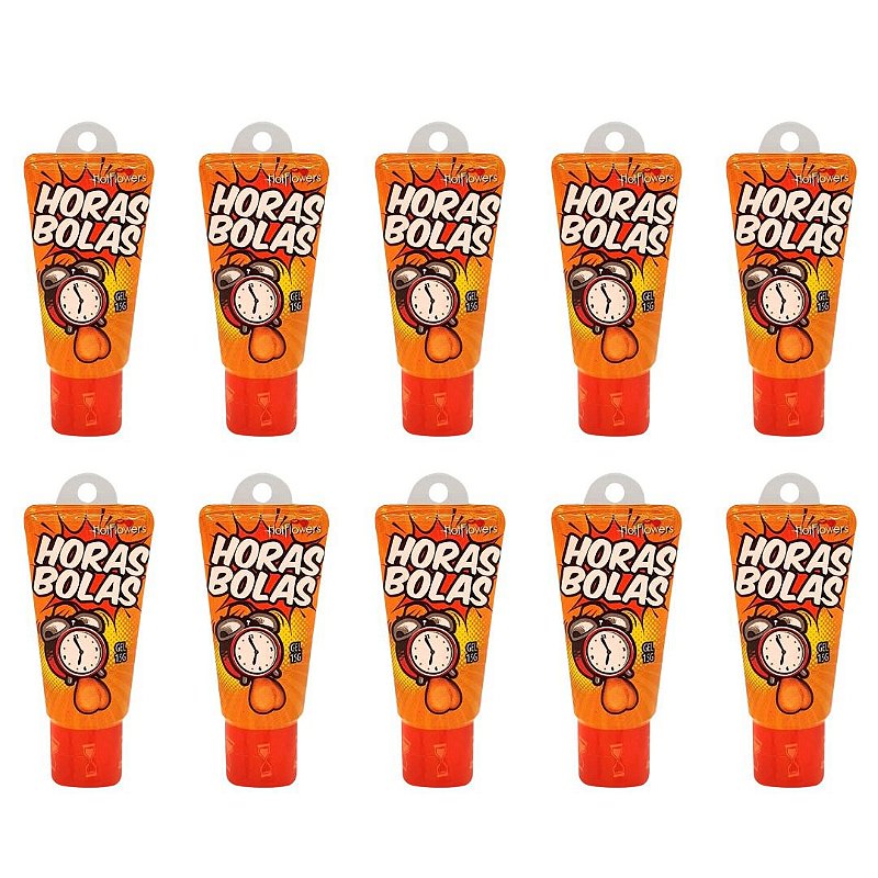 Horas Bolas (Retardante Masculino Brasileirinhos) 150g Kt c/ 10 uni ...