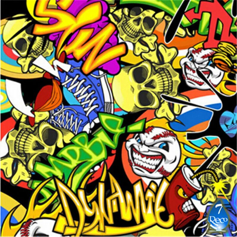 GRAFITE - TAMANHO 1M X 50CM - Custom Arts Pintura Hidrográfica