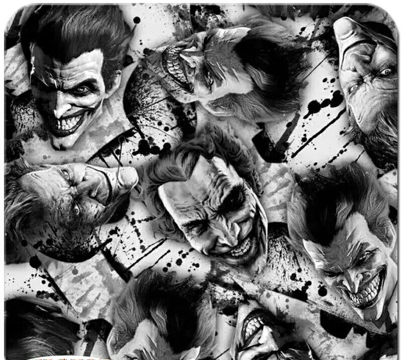 Coringa inssano - Custom Arts Pintura Hidrogr fica