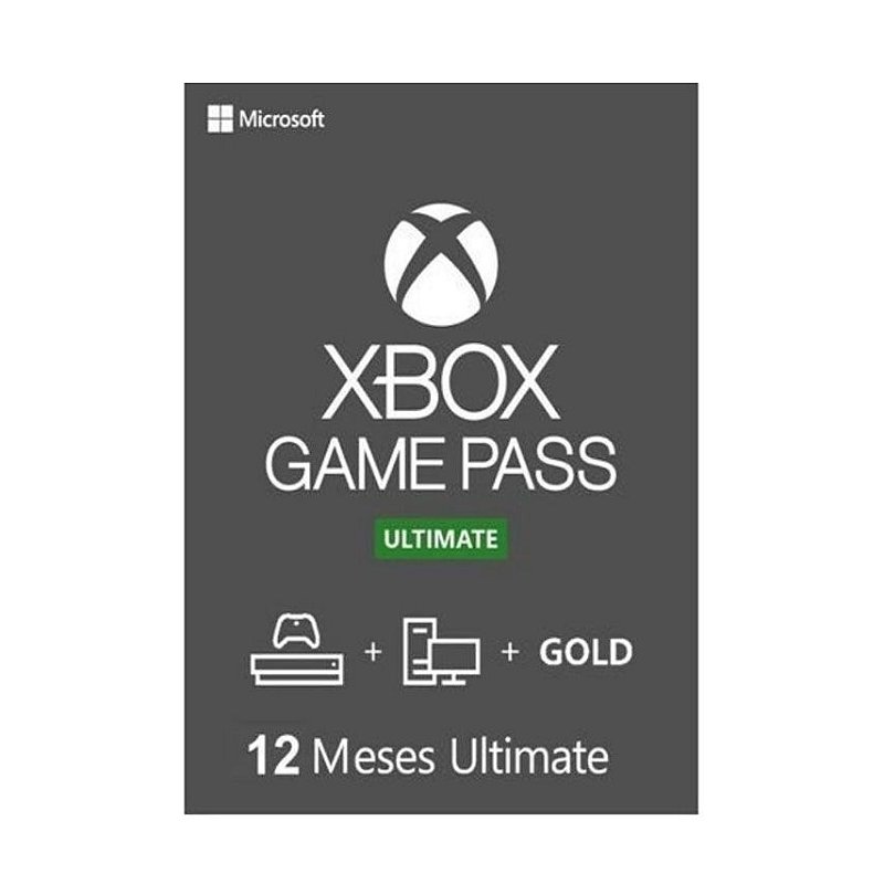 Xbox Game Pass Ultimate 12 Meses - Gamer Maxx