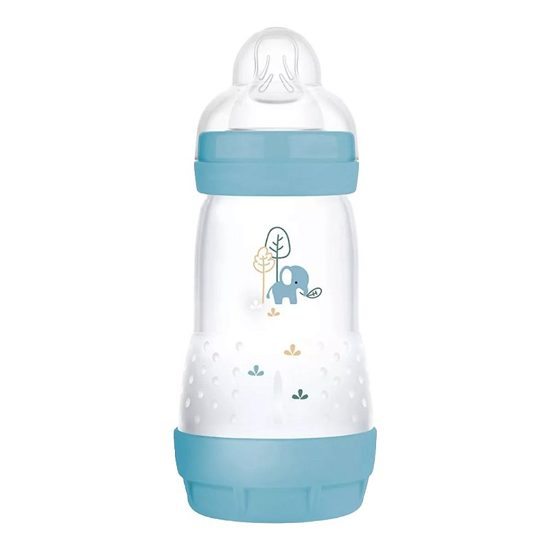 Mamadeira Mam Easy Start Azul 260ml 2+ meses - HiperABC