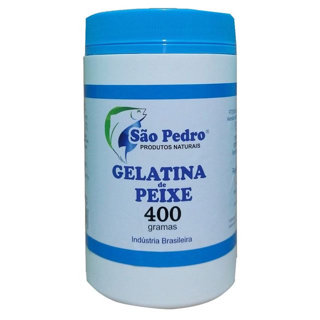 GELATINA DE PEIXE EM PÓ 400g