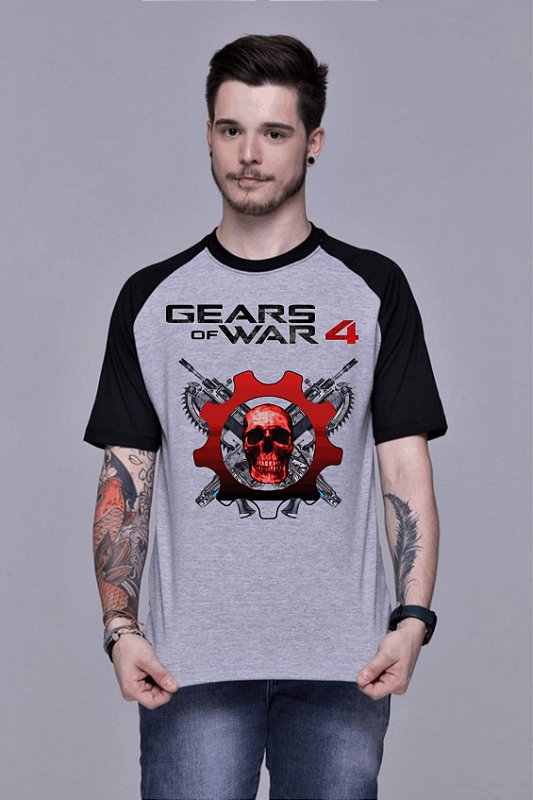 Camiseta Gears Of War - Camisetas Game Over