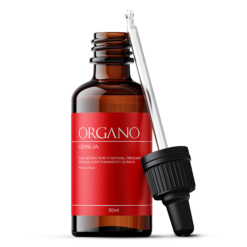 Cereja - Óleo vegetal puro e 100% natural - Organo Óleos