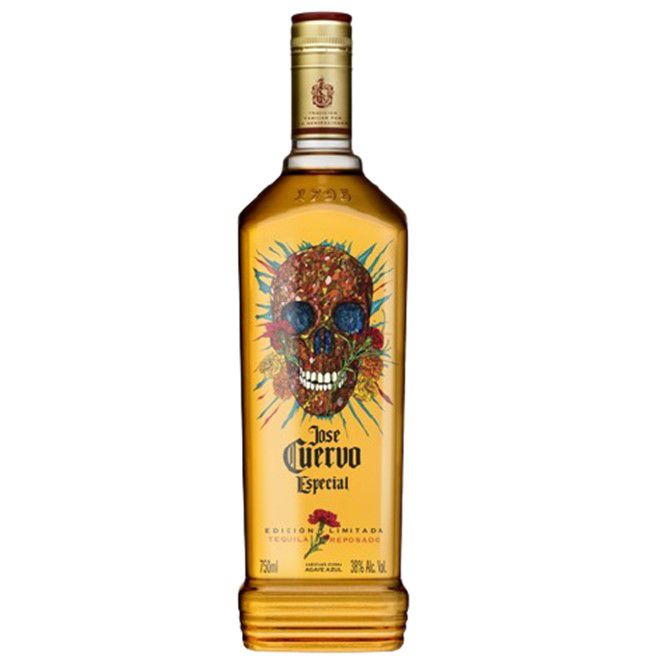 Tequila Mexicana Jose Cuervo Edição Especial Calavera 750ml Fábrica de Bebidas Loja online