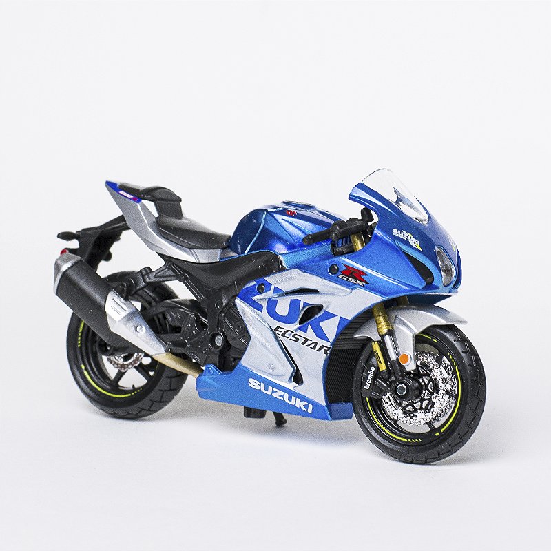 Miniatura Suzuki GSX R1000 R - Burago 1:18 - Machine Cult